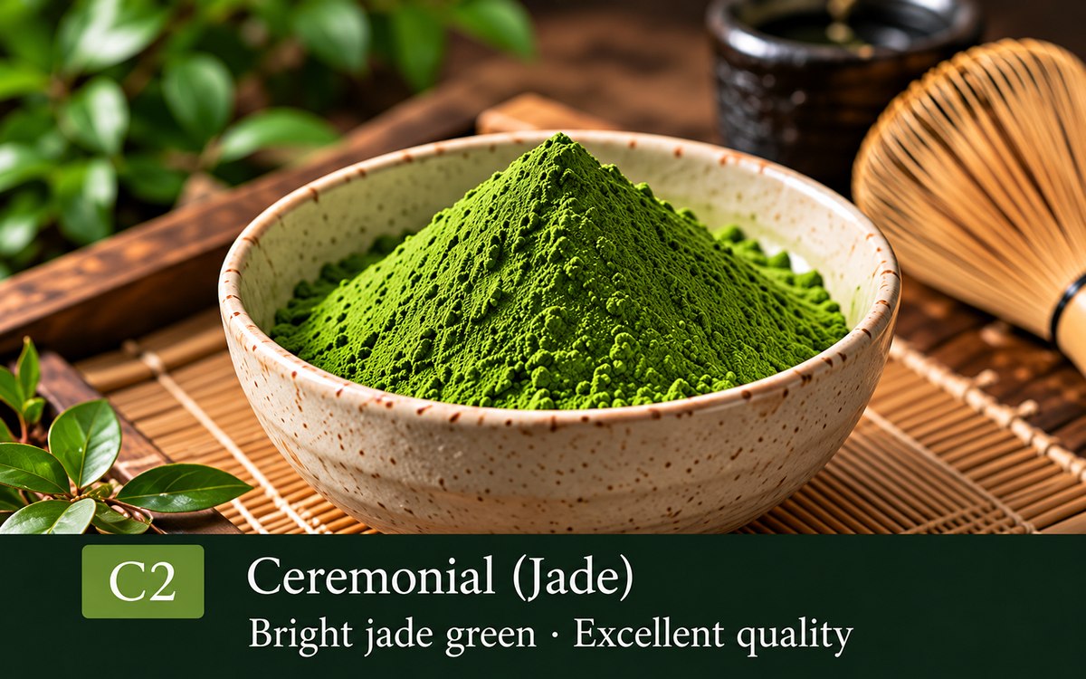 Jade matcha powder