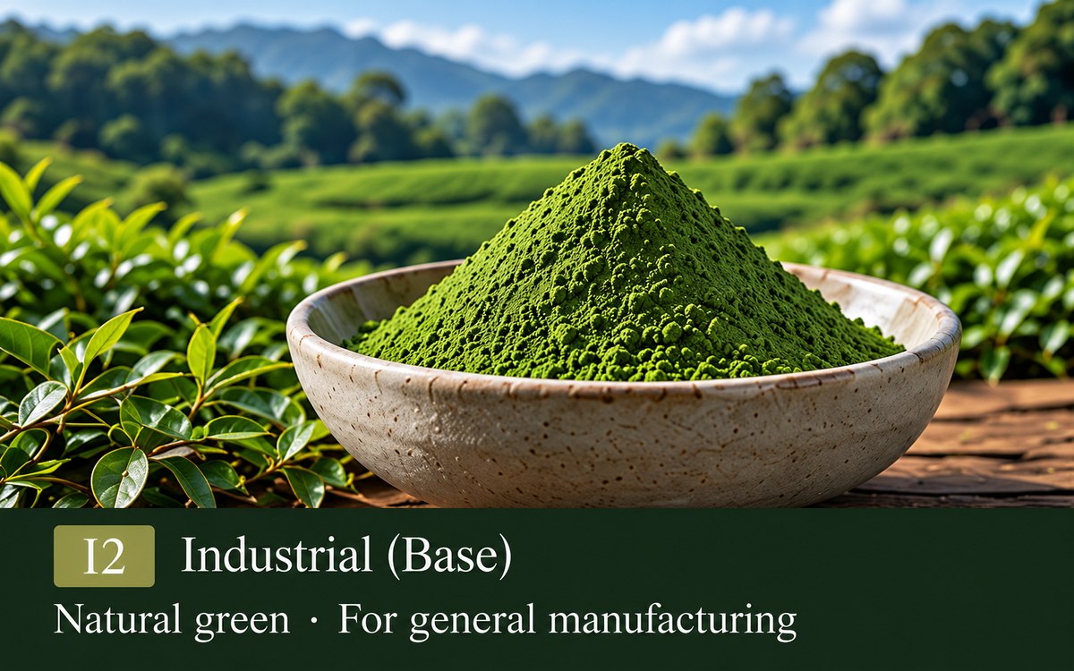Base matcha powder
